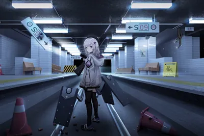 动态壁纸：少女前线地铁少女-元气ACG-绅士游戏下载基地！