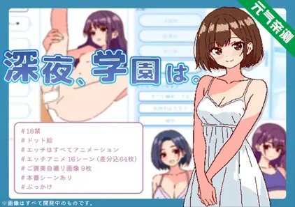 深夜学园 Ver1.1.0 官中PC版 深夜、学園は。 深夜,学校。-元气ACG-绅士游戏下载基地!